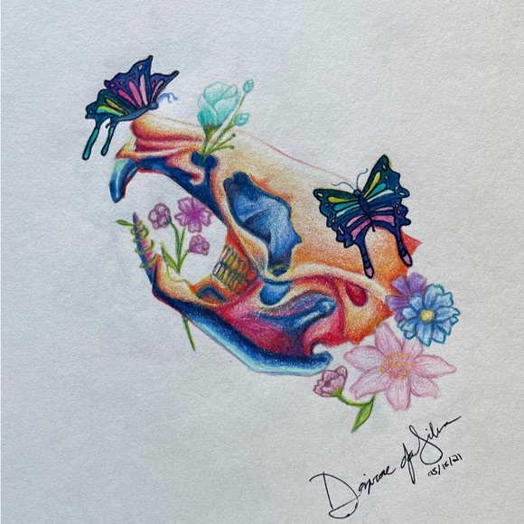 Small artist selling one-of-a-kind Artwork (on Etsy & Square) - Picture 9 of 9